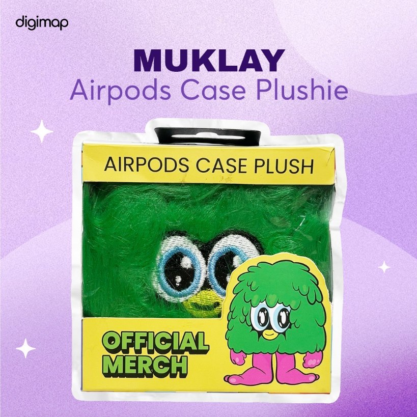 DIGIMAP X MUKLAY Airpods Case Plushie [Official Merch]