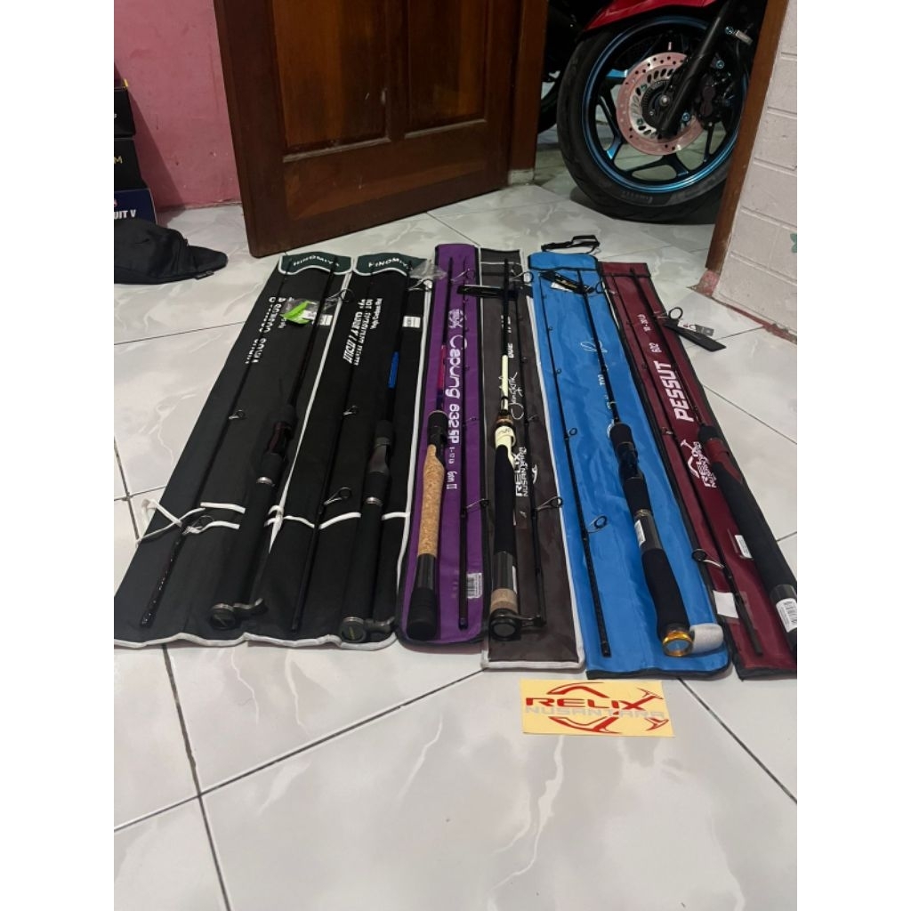 Joran relik nusantara Jawara gen 1 602 8-14lb + stoper