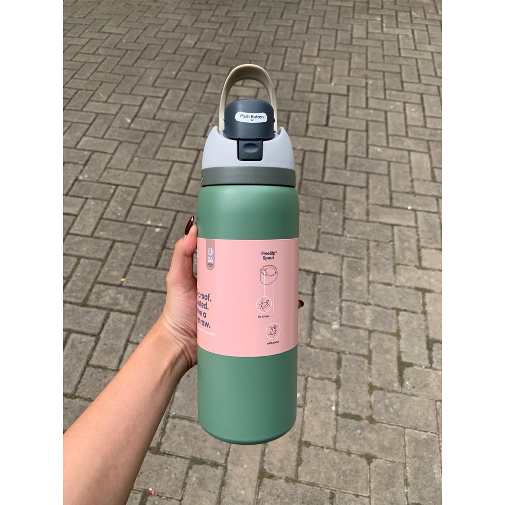 Owala green 32 oz