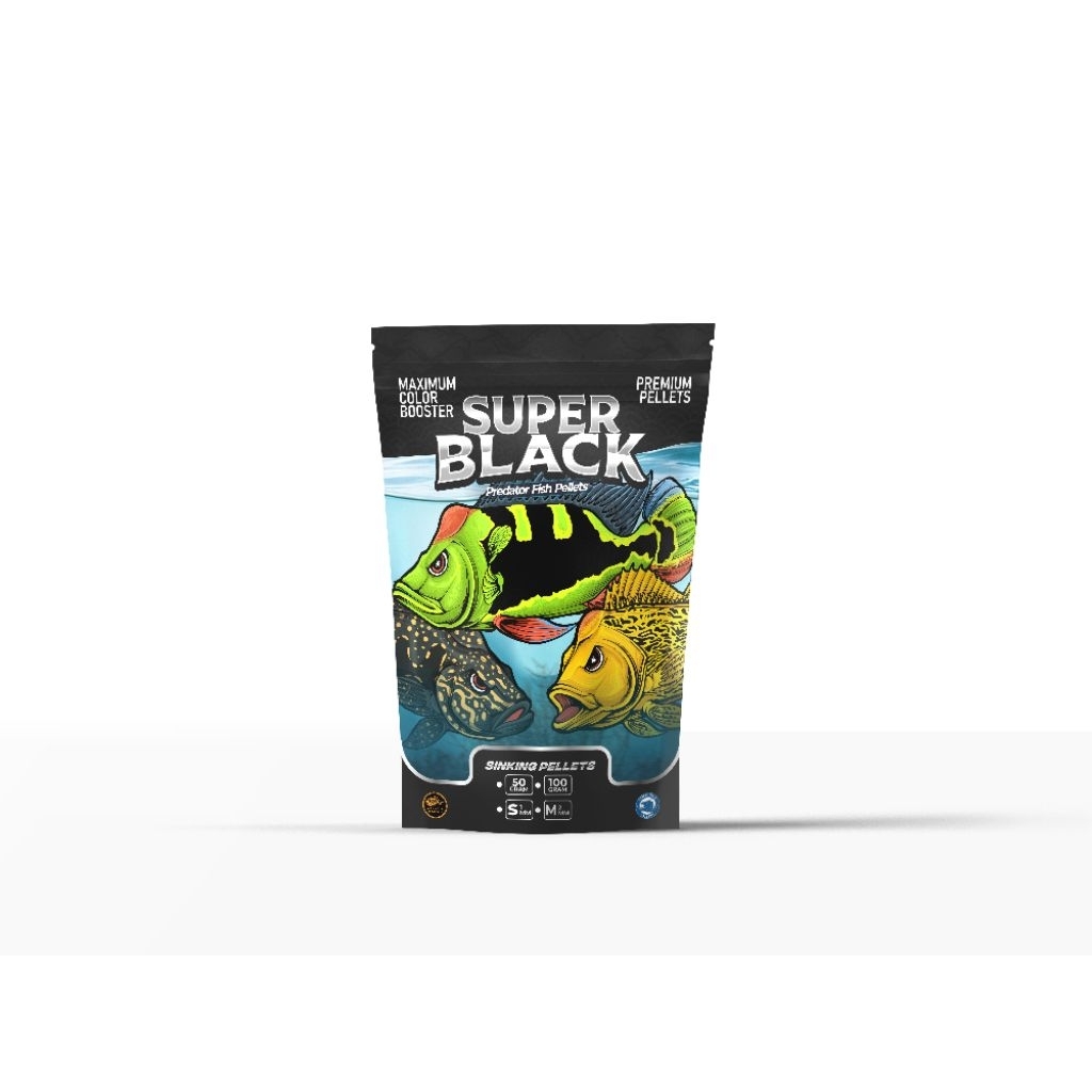 Pelet SUPER BLACK & BLUE