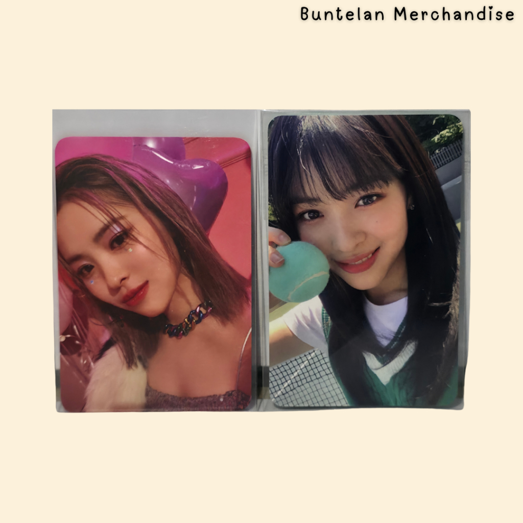 Photocard Official ITZY Ryujin Official Fanclub MIDZY 1 & 2 Generation