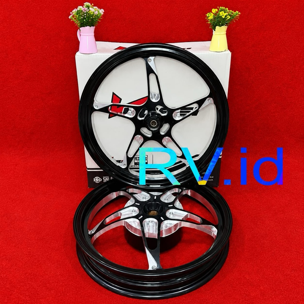 Velg V Rossi Capella Bintang Laut Mio Sporty Smile Soul Xeon Fino Mio Lama Nuovo Vrossi Ring 14