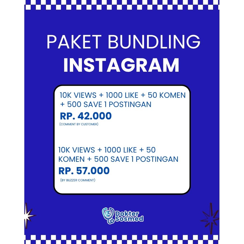 Paket Instagram Likes Views Save Comment Fast Process
