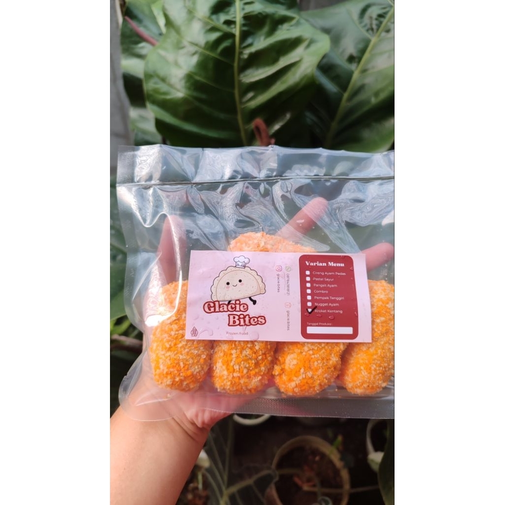 KROKET KENTANG ISI RAGOUT SAYURAN + AYAM (5pcs)