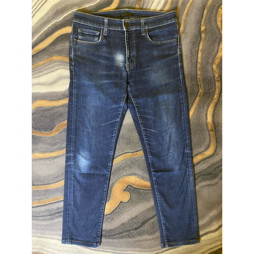 Celana Panjang Jeans Uniqlo Skiny Second Original