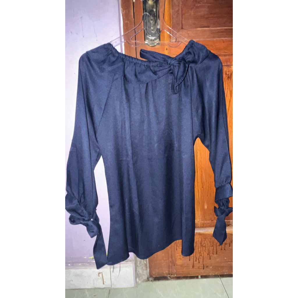 Blouse Atasan Blus Wanita Sabrina Polos
