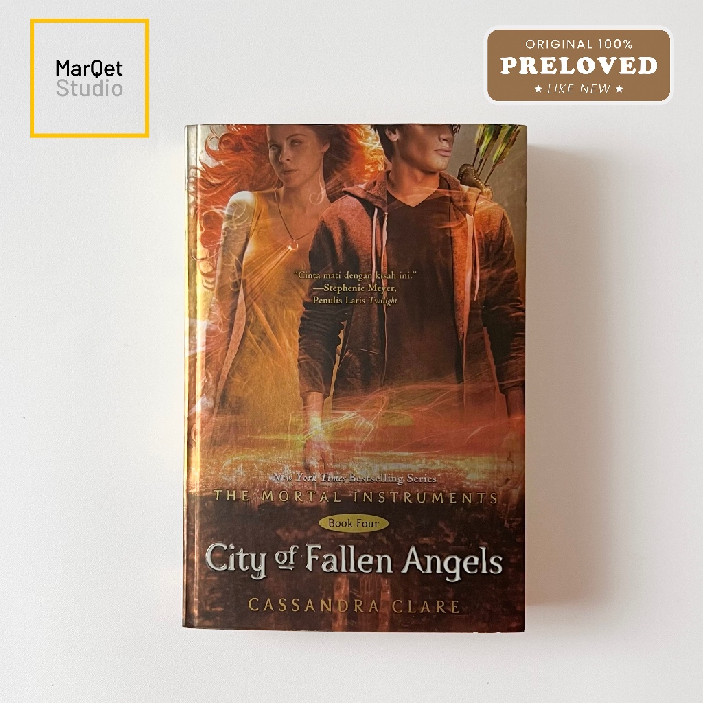City of Fallen Angels – Cassandra Clare (Seri The Mortal Instruments Book #4) Buku Preloved Fantasi 