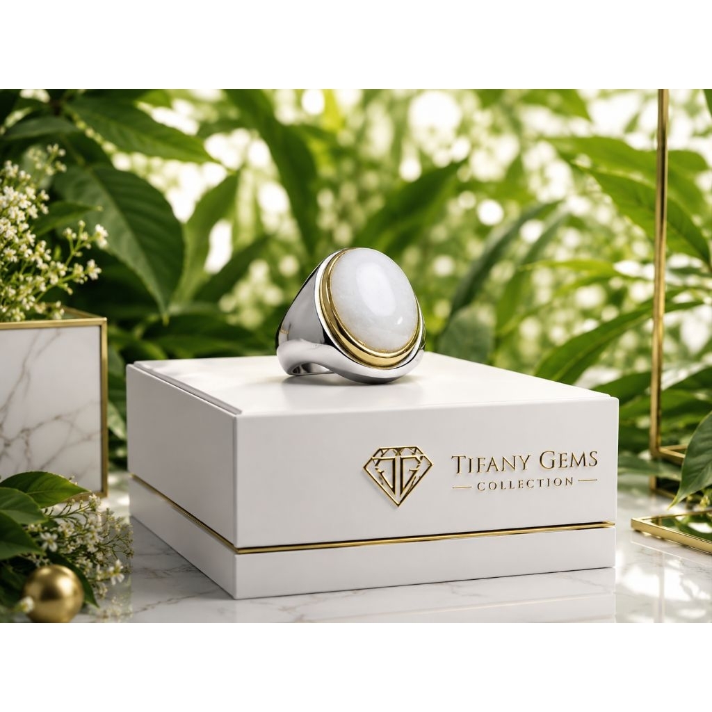 Cincin mani gajah ring titanium super elegan