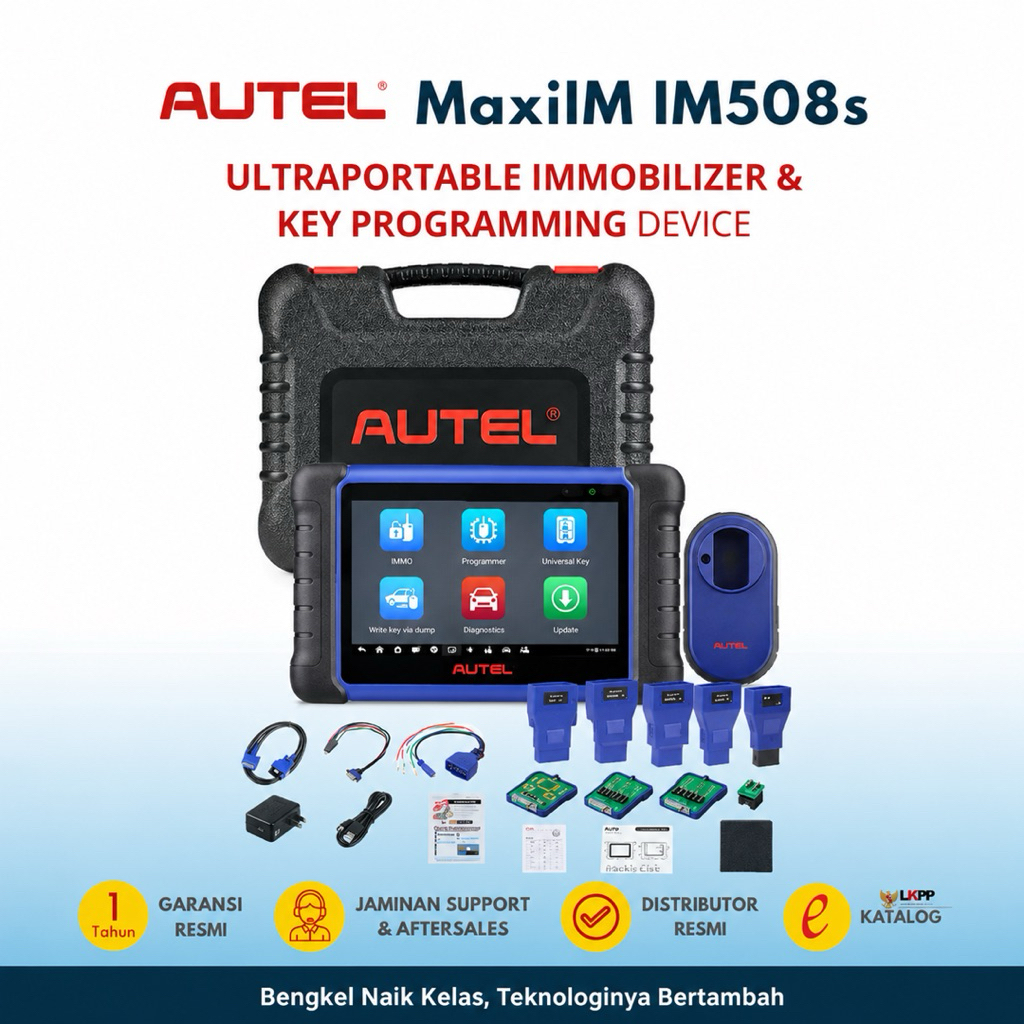 Programmer Kunci Immobilizer Profesional AUTEL MaxiIM IM508s