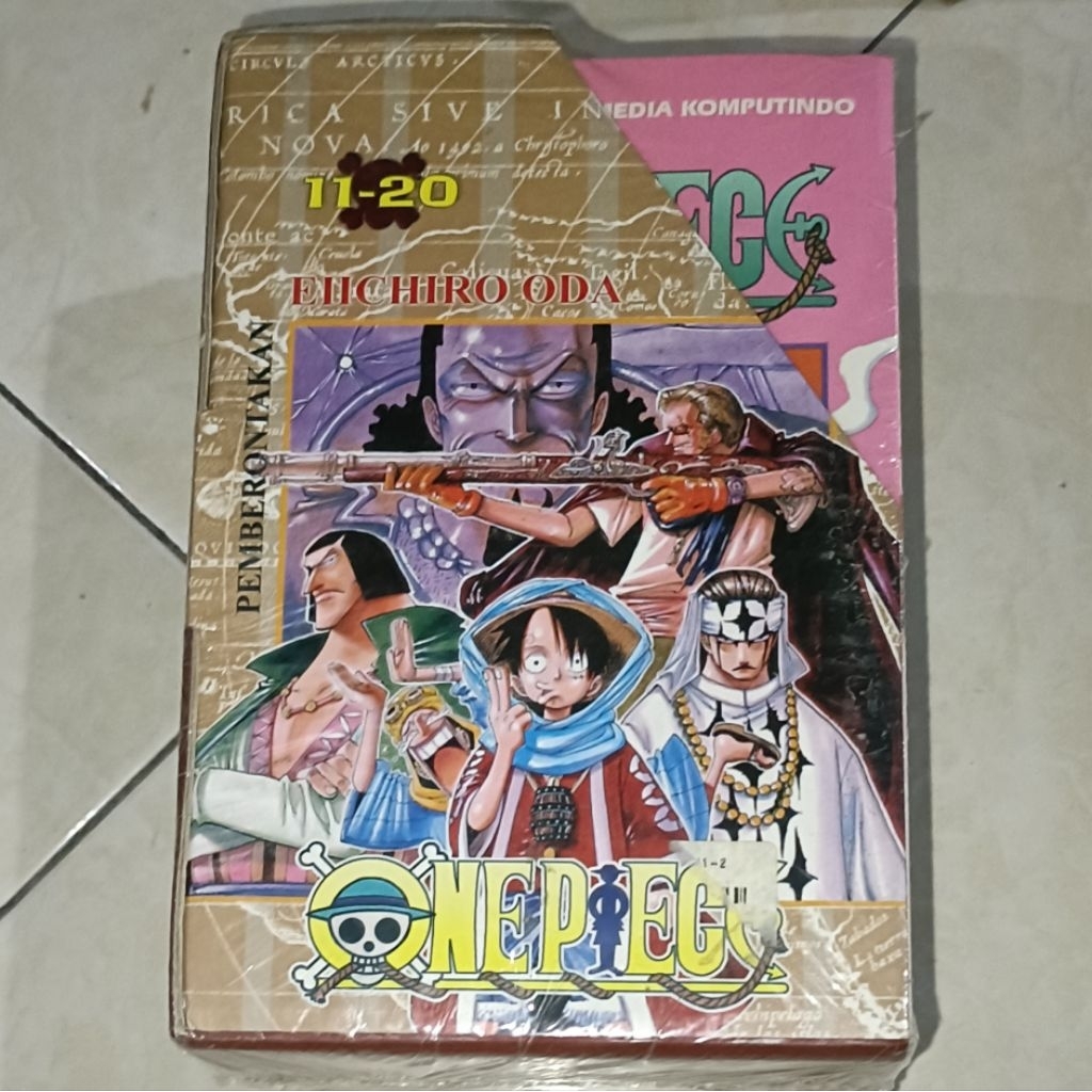 komik one piece box set vol 11-20 original segel