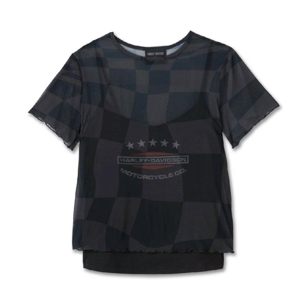SHORT SLEEVE TEEHARLEY-DAVIDSON WOMEN'S ROAD RACER

MESH BLACK | BAJU HARLEY WANITA

ORIGINAL HD GEN
