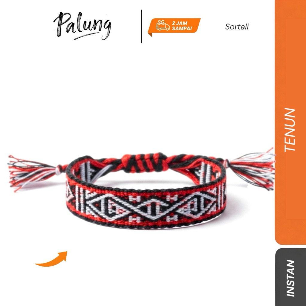gelang sortali batak - gelang tenun etnik sortali gorga