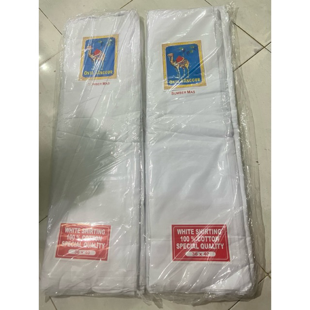 Kain Kafan Premium Cap Onta 3Anggur panjang 36x40