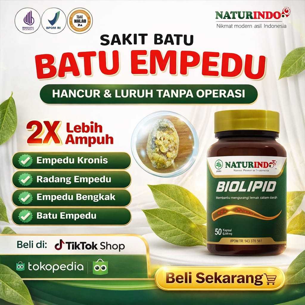 Ramuan Herbal Batu Empedu Hancur Tanpa Operasi
