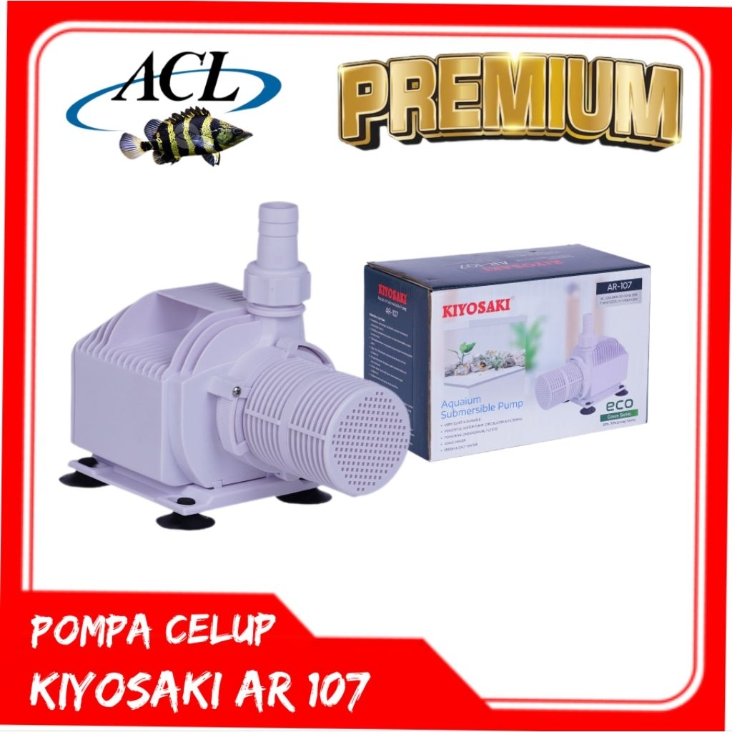 POMPA KOLAM IKAN HIAS KIYOSAKI AR 107 WATER PUMP KOLAM IKAN