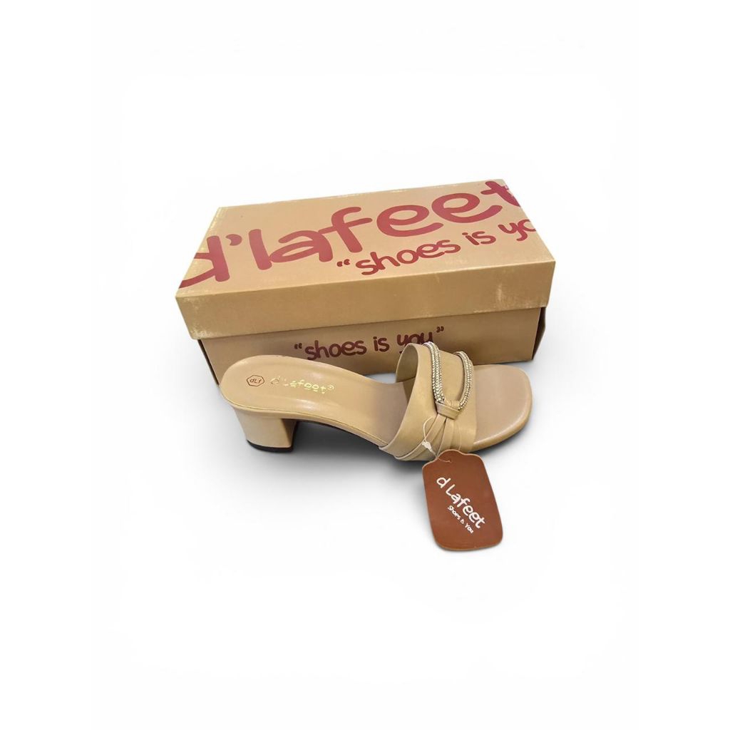 d'Lafeet Sandal hils Wanita -Intan