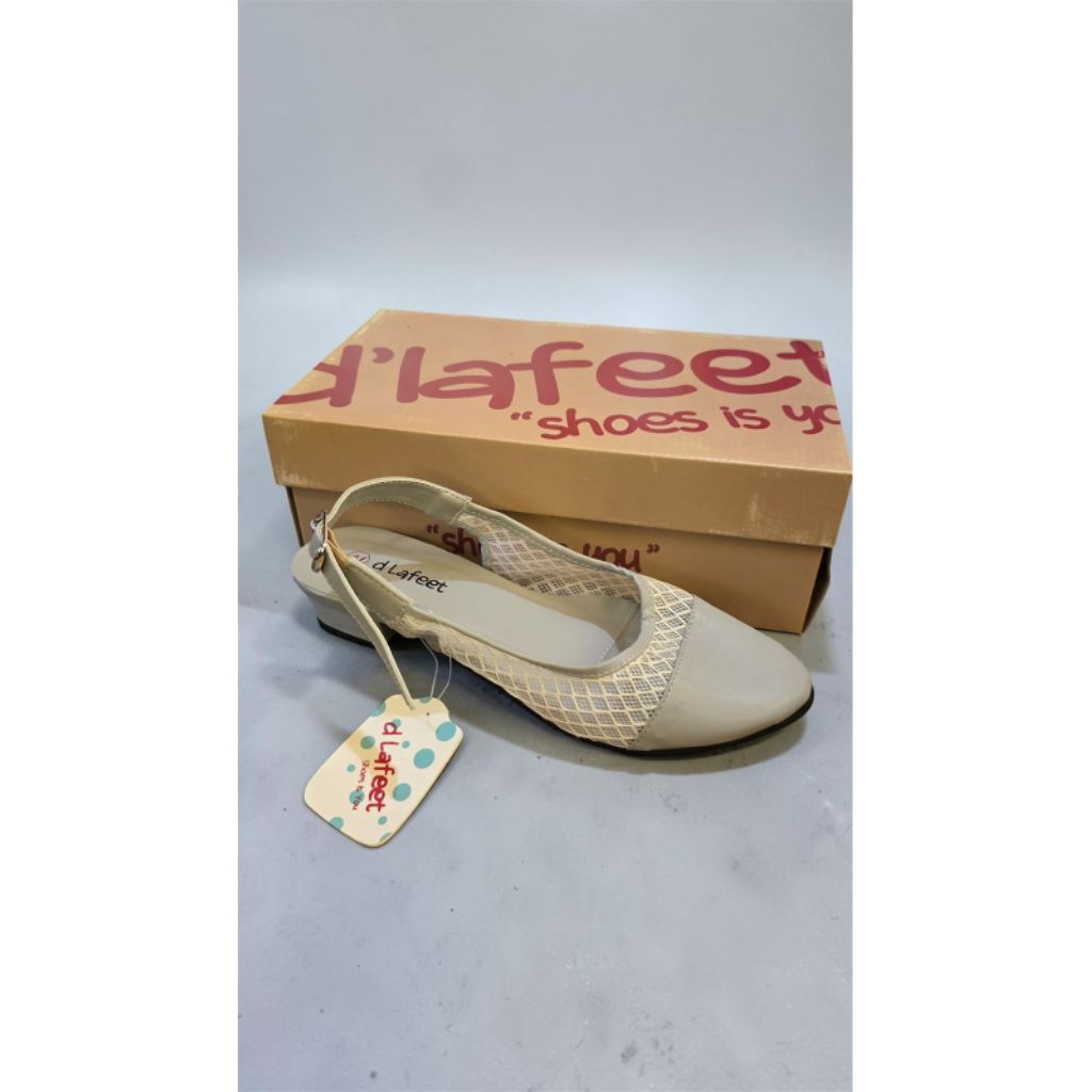 d'Lafeet flatshoes  Wanita - olive