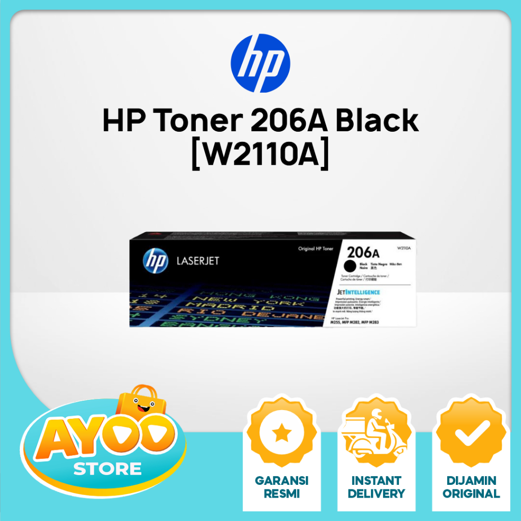 HP Toner 206A Black [W2110A]