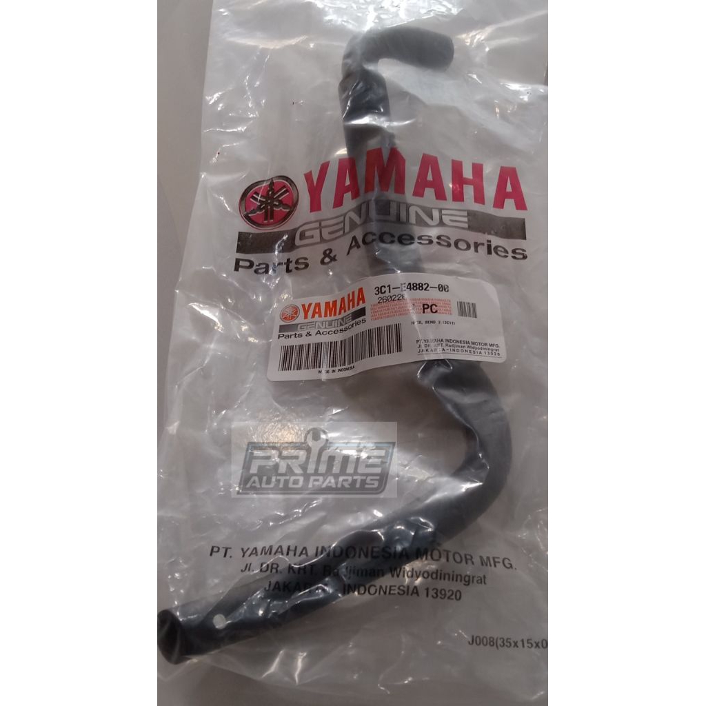 Hose Bend 2 Selang Ais Hawa Udara Ke Box Filter Vixion Old Original Asli Yamaha 3C1-E4882-00