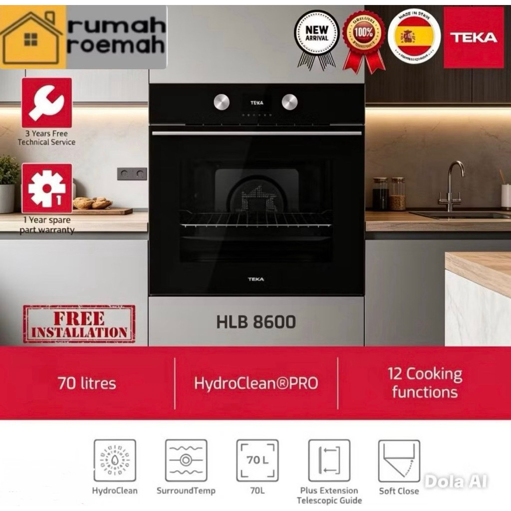 teka HLB 8600 Oven Tanam