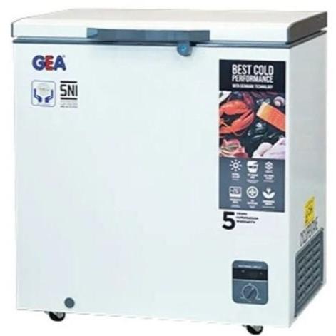 Freezer Box 200L Gea AB208 Desain Tropical