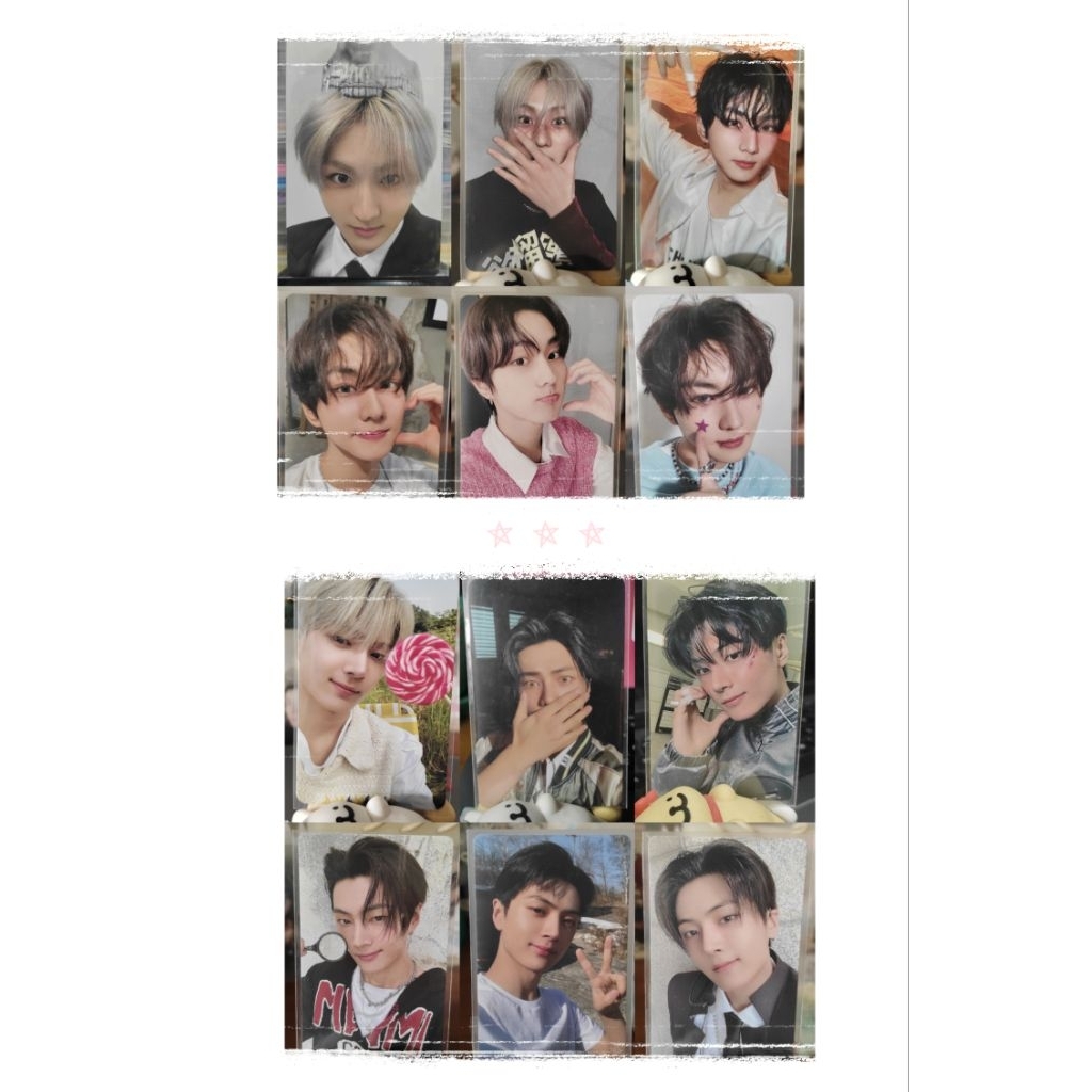 PC / PHOTOCARD OFFICIAL ENHYPEN DESIRE UNLEASH TSV THE SIN VANISH YZY  DAYDREAM RU JAY JUNGWON GITDA