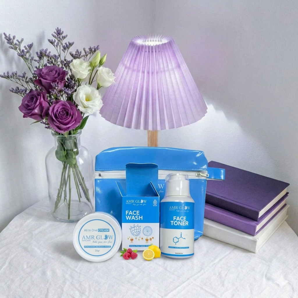 AMR GLOW KEMASAN BARU PAKET  cream 20gr BARU BPOM