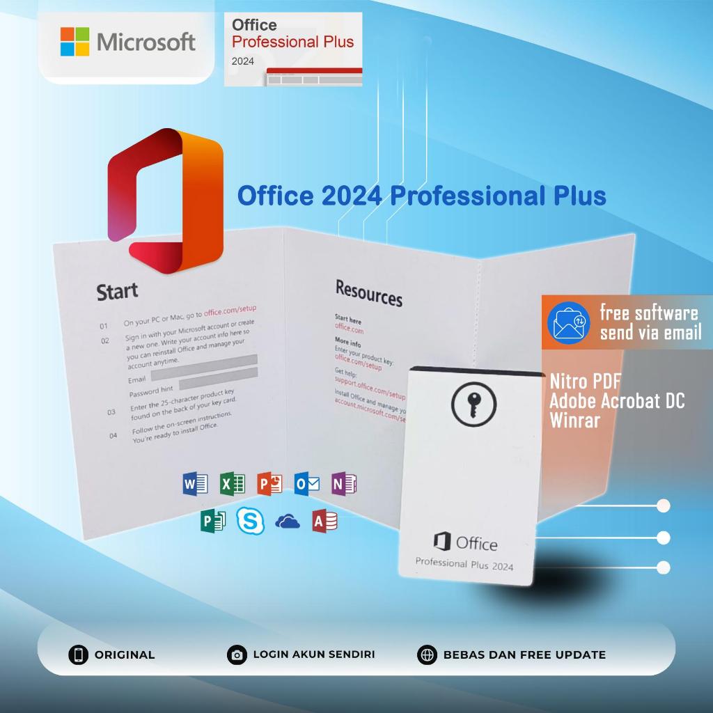 MS.Office Professional Plus 2024/2021/2019/2016