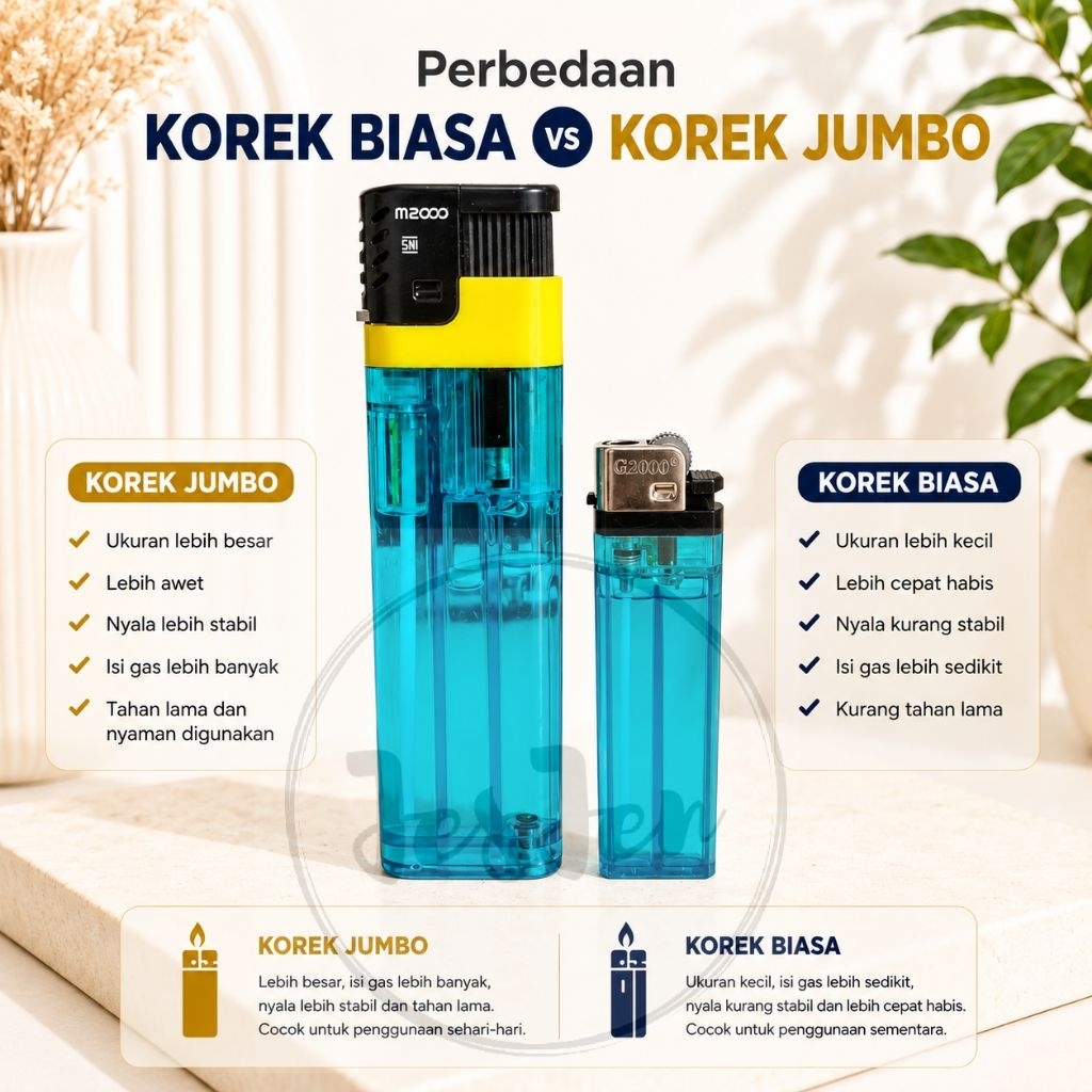 Korek Bara Jumbo / Korek Magnetik Jumbo - ECERAN