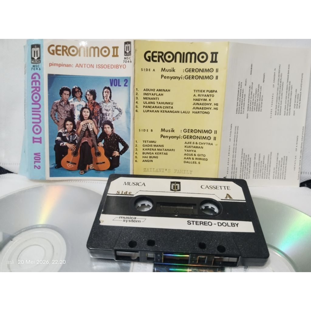 kaset pita Geronimo ll vol. 2