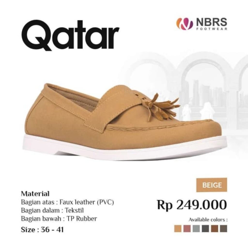 QATAR SEPATU WANITA//BY NBRS FOOTWEAR