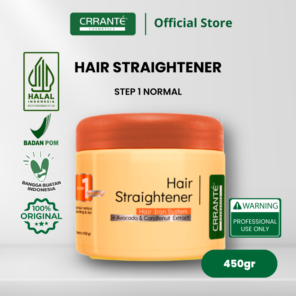 [450 gr] CRRANTE HAIR STRAIGHTENER REBONDING STEP 1