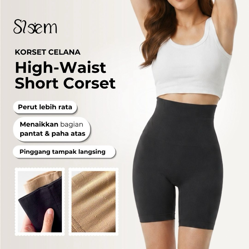 { SLEEM }  Celana Korset Pelangsing celana Korset Melahirkan Korset Mengecilkan Perut Korset Celana 