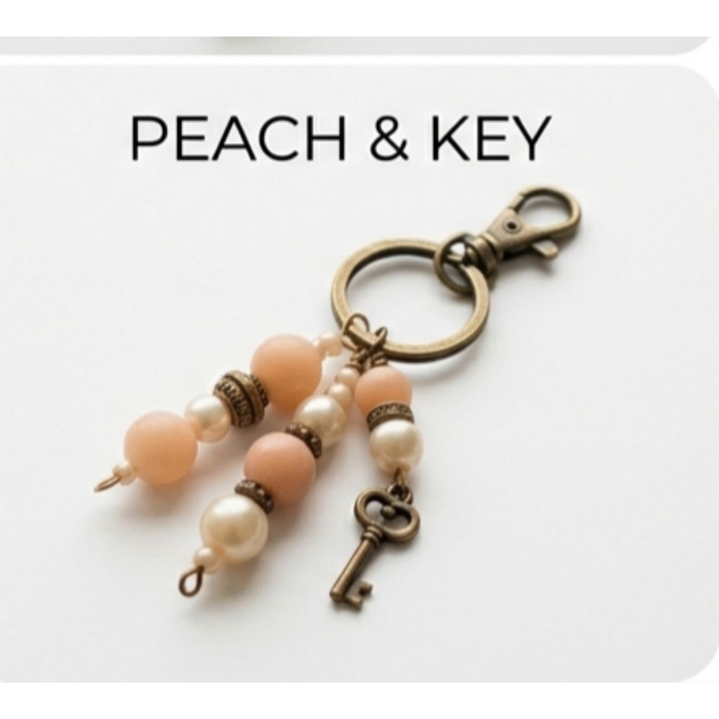 Bag Charm Manik Manik Akrilik