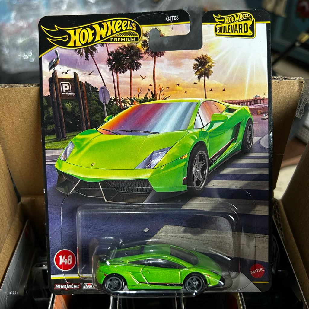 Hot wheels premium lamborghini gallardo ban karet