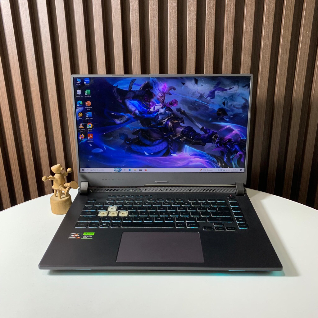 Laptop ROG STRIX  -SPESIFIKASI Processor Ryzen 7 6800HS with Radeon Graphics  VGA NVIDIA GeForce RTX