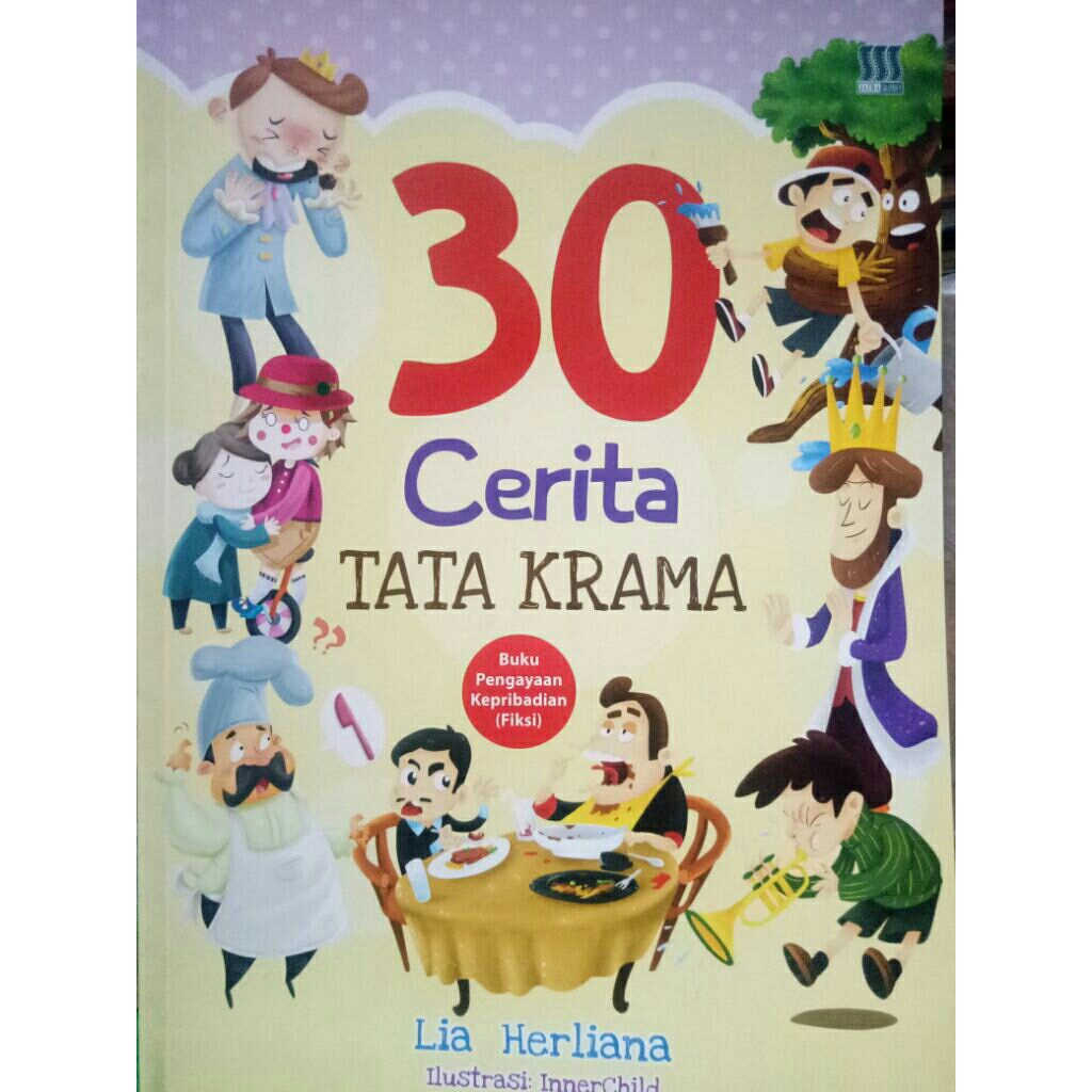 buku pengayaan 30 cerita Tata krama