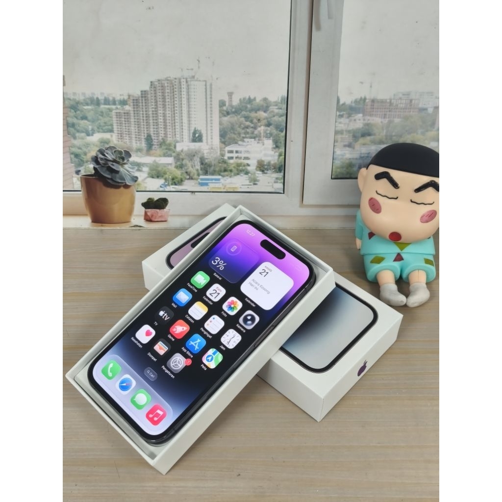 iPhone 14 Pro 128 Second Inter Fullset