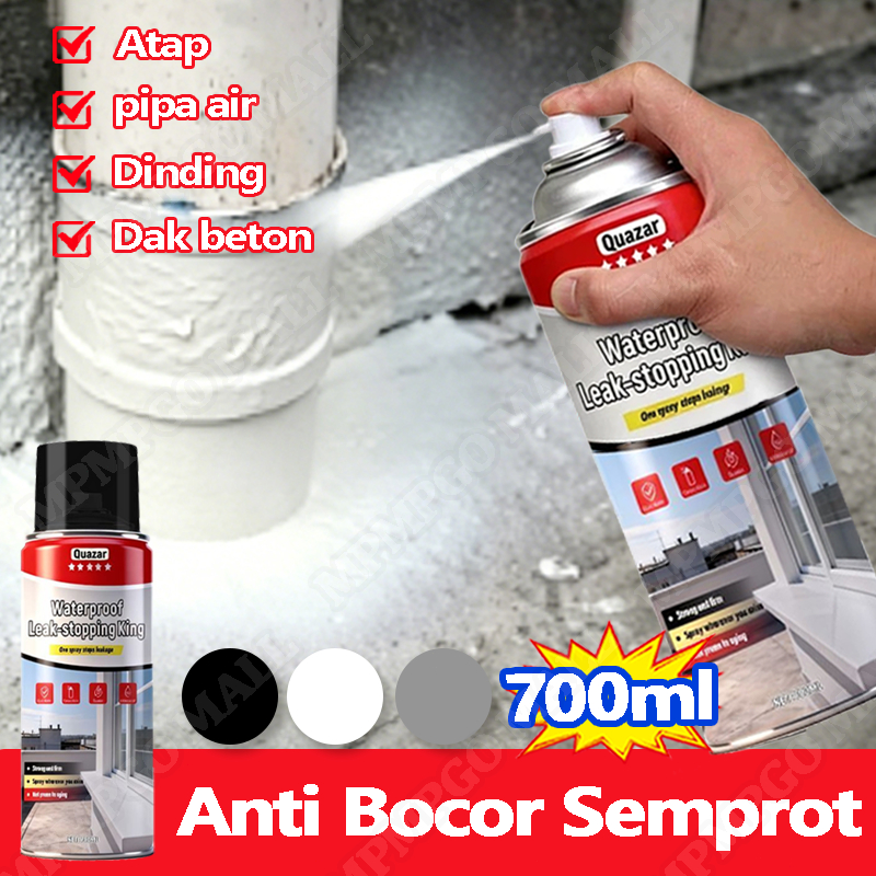 aqua spray anti bocor 700mL penambal bocor atap semprot Rubber sealant spray waterproof cairan cat a