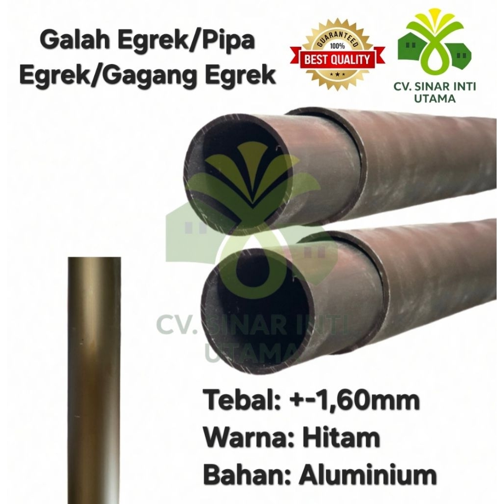 GALAH EGREK /GAGANG EGREK ALUMINIUM HITAM