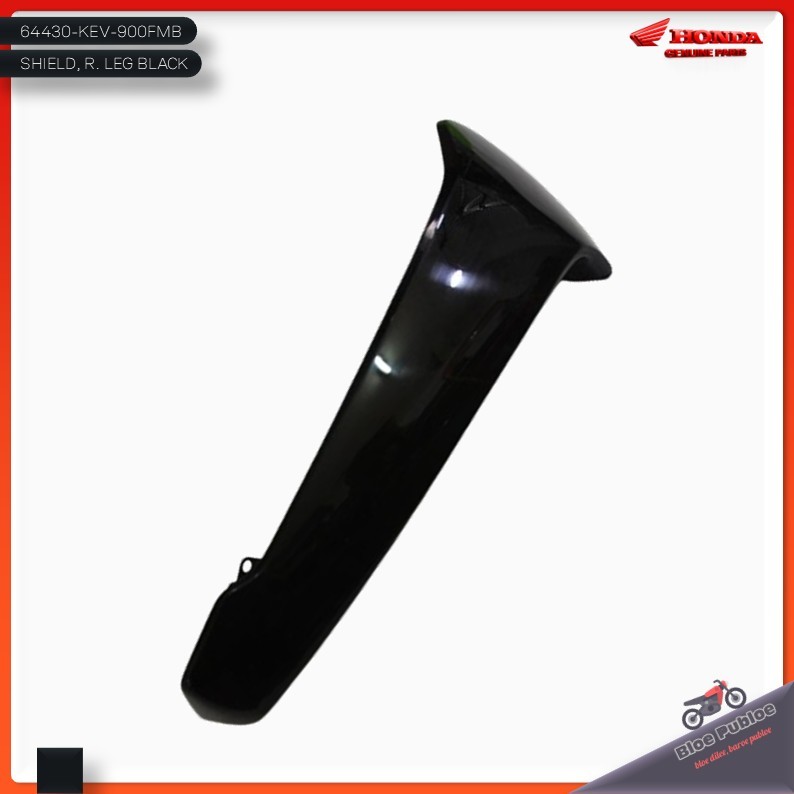Sayap Kanan Hitam Honda Astrea Supra - 64430KEV900FMB - SHIELD, R. LEG (BLACK)
