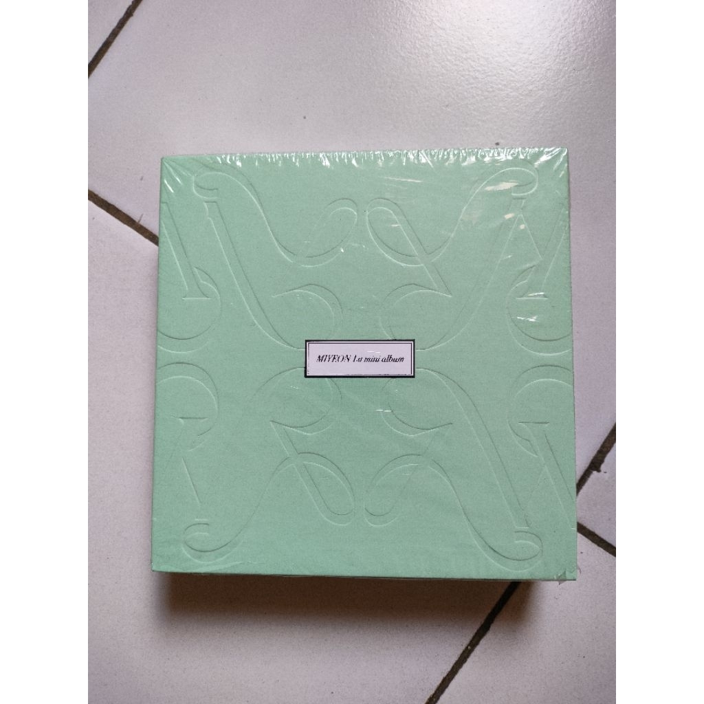 album only MIYEON G-IDLE IDLE 1st my