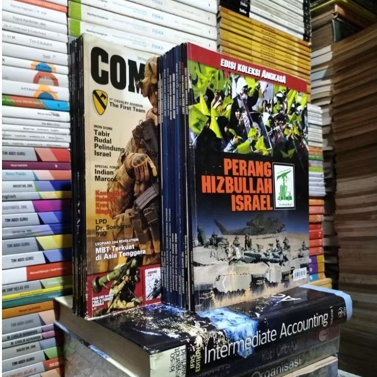 MAJALAH EDISI KOLEKSI ANGKASA & COMMANDO HARGA SATUAN
