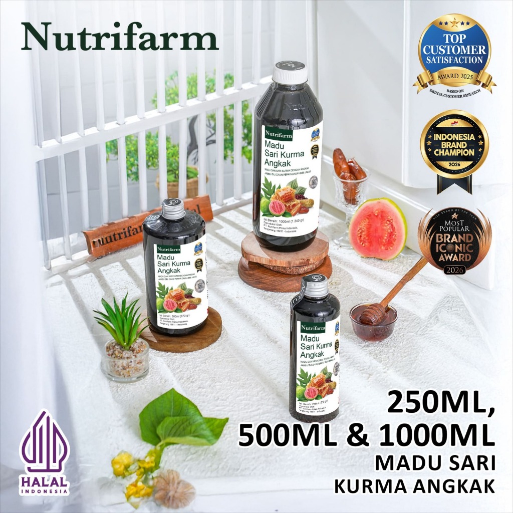 MADU SARI KURMA ANGKAK 250ML/MADU SARI KURMA ANGKAK 500ML/MADU SARI KURMA ANGKAK 1000ML
