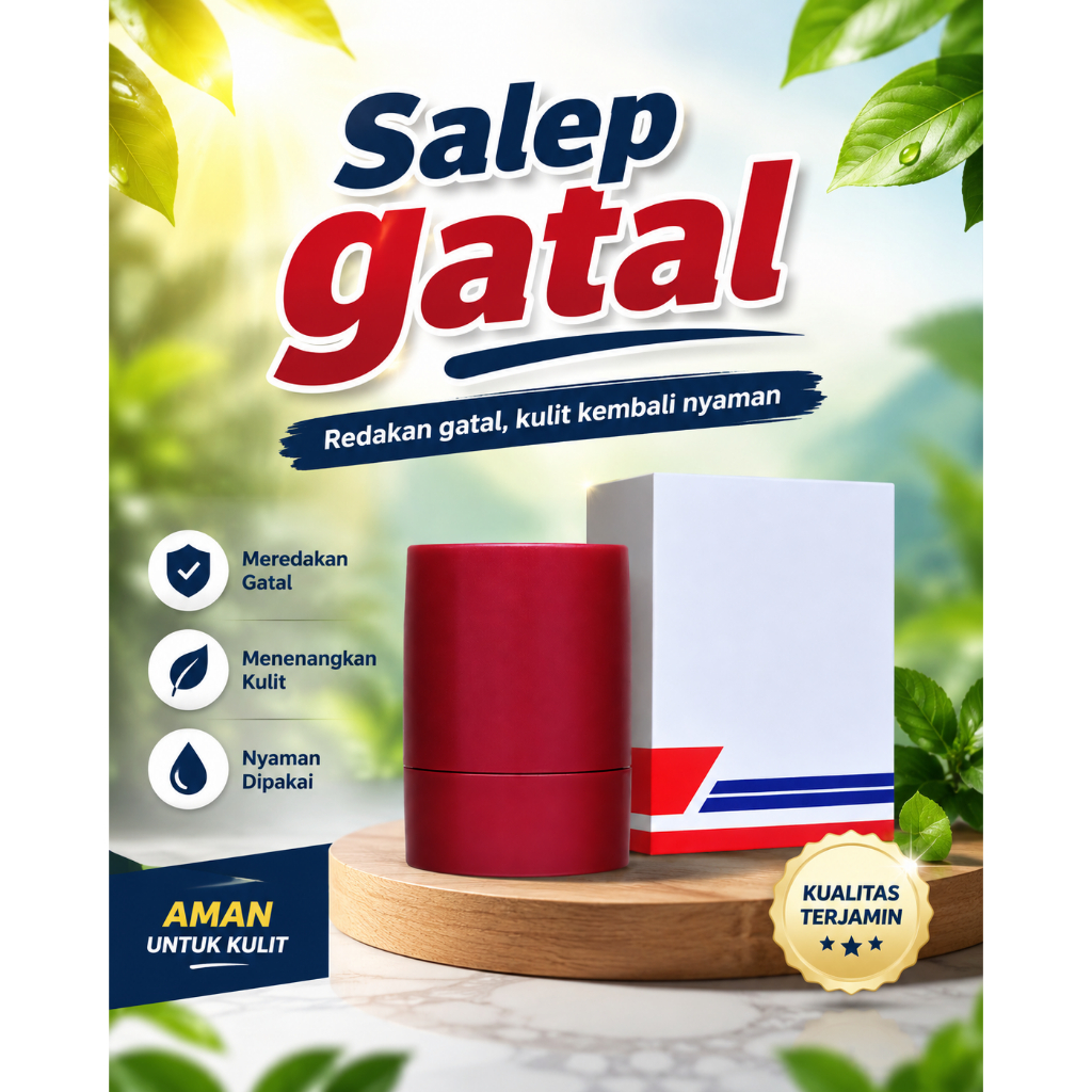 Salep Gatal BL Original Kulit Formula Ringan Mudah Meresap dan Tidak Lengket di Kulit