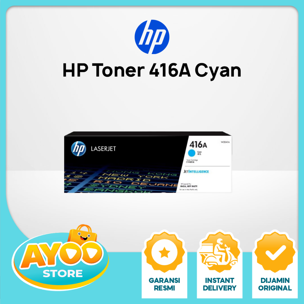 HP Toner 416A Cyan