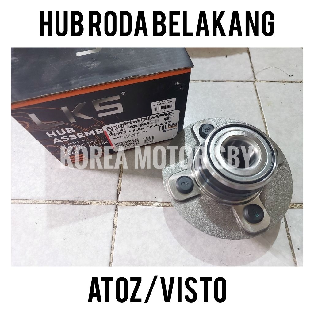 Hub Bearing Laker Roda Belakang Atoz Visto Hub Roda Belakang
