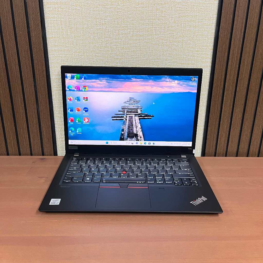 Lenovo Thinkpad T14s Core i7 Gen 10 Laptop Slim Ringan