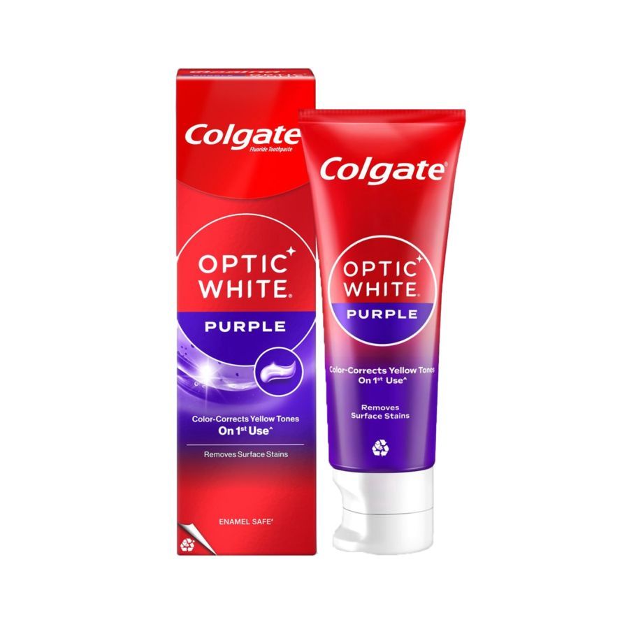 Colgate Optic White Purple Toothpaste