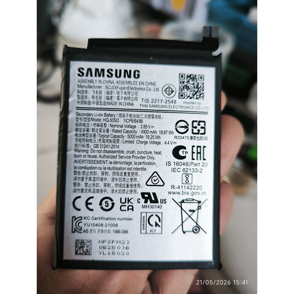 BATERAI SAMSUNG A02s/A03/A03s/M02s SCUD HQ-50SD ORI COPOTAN